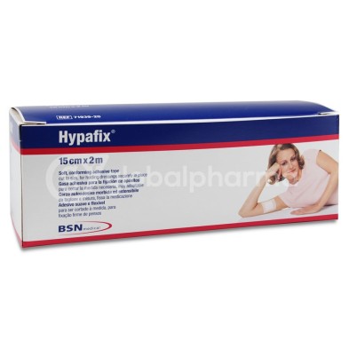 Hypafix Gasa Adhesiva para Fijacion de Apósitos 1 Unidad 2 m x 15 cm