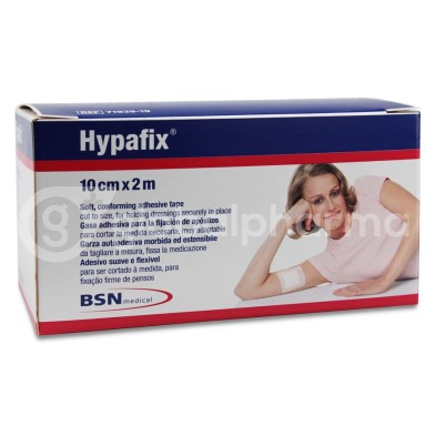 Hypafix Gasa Adhesiva para Fijacion de Apósitos 1 Unidad 2 m x 10 cm