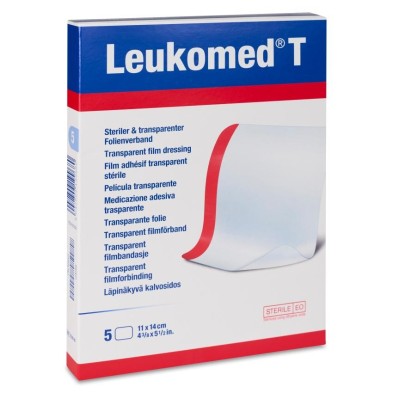 Apósito Estéril Adhesivo Leukomed T 5 Unidades 14 x 11 cm
