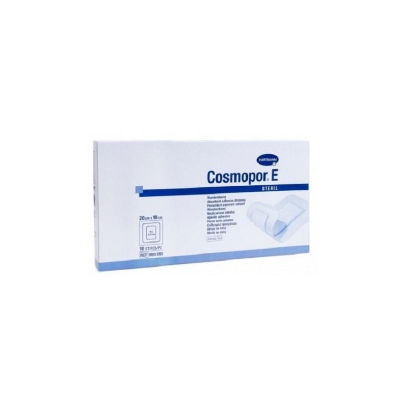 COSMOPOR E APOSITO ESTERIL 20 X 10 CM 1O UNIDADES