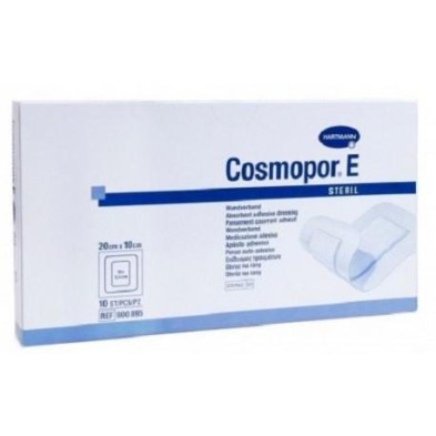 COSMOPOR E APOSITO ESTERIL 20 X 10 CM 1O UNIDADES
