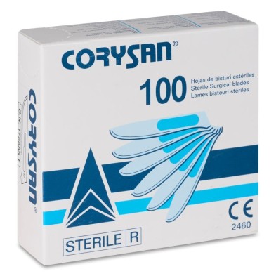Hoja de Bisturi Estéril Corysan 1 Unidad N 10
