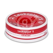 Esparadrapo Leukoplast 1 Unidad 5 m x 1,25 cm Color Blanco