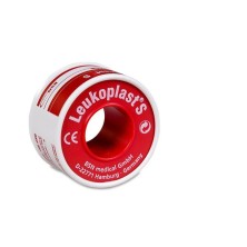 Esparadrapo Leukoplast 1 Unidad 5 m x 2,5 cm Color Blanco