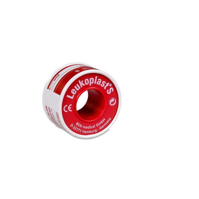 Esparadrapo Leukoplast 1 Unidad 5 m x 2,5 cm Color Blanco