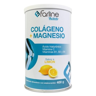 Farline Activity Colágeno y Magnesio Sabor Limón, 400 g