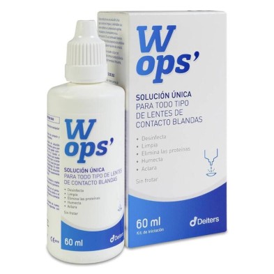 Wops Solución Única Lentes de Contacto Blandas 1 Frasco 60 ml
