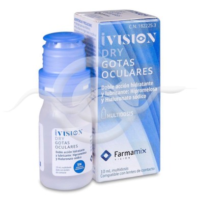 Ivision Dry Gotas Oculares 1 Envase Multidosis 10 ml