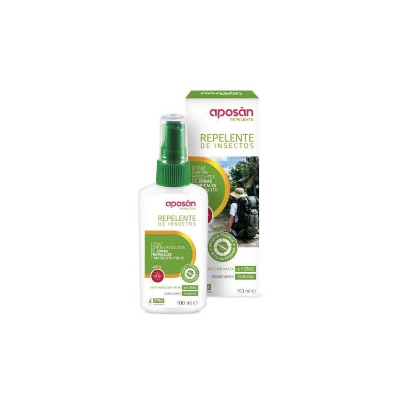 Aposán Repelente de Insectos Forte, 100 ml