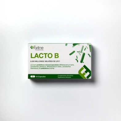 Farline Lacto_b Probiótico, 10 Cápsulas