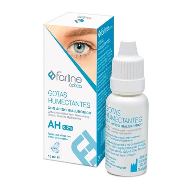 Farline Optica Gotas Humectantes Ah 0.2% Gotas Oftalmicas Estériles 1 Envase 15 ml