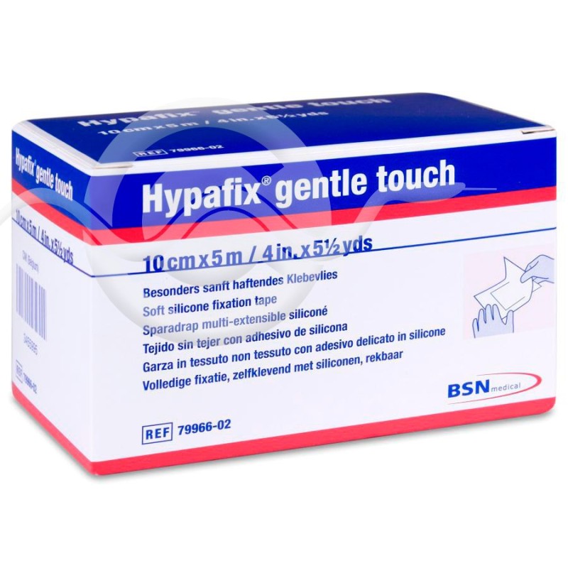 Hypafix Skin Sensitive Gasa Adhesiva para Fijacion de Apósitos 1 Unidad 5 m x 10 cm