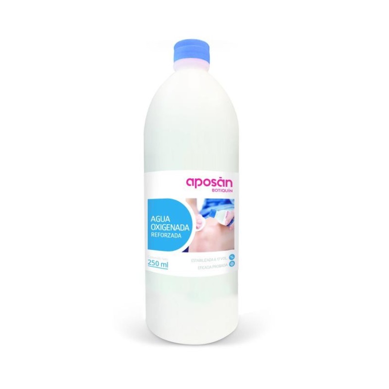 Aposán Agua Oxigenada Reforzada, 250 ml