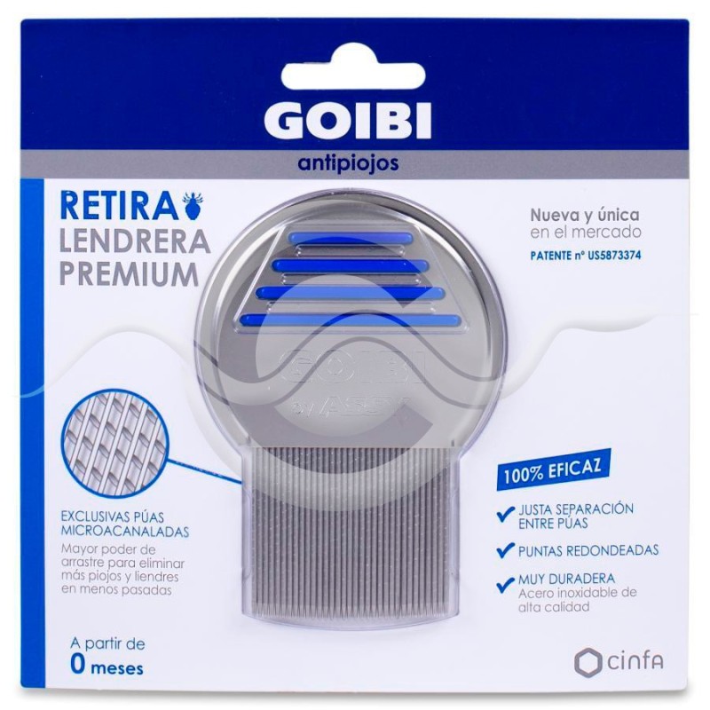Goibi Antipiojos Lendrera Premium 1 Unidad