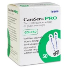 Tiras Reactivas Glucemia Caresens Pro 50 Unidades
