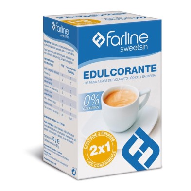 Sacarina Farline Sweetsin 1000 Comprimidos