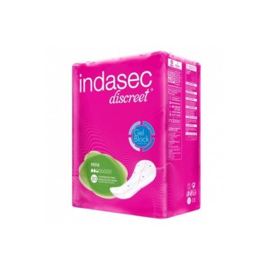 COMPRESA PERDIDAS LEVES INDASEC MINI 20 UNIDADES