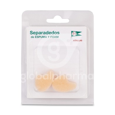Separadedos Espum Generi Md 2u