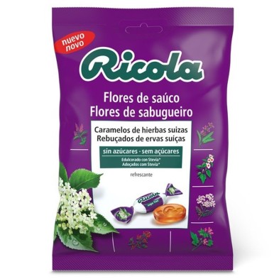 Ricola Caramelos 1 Bolsa 70 g Sabor Saúco con Estevia