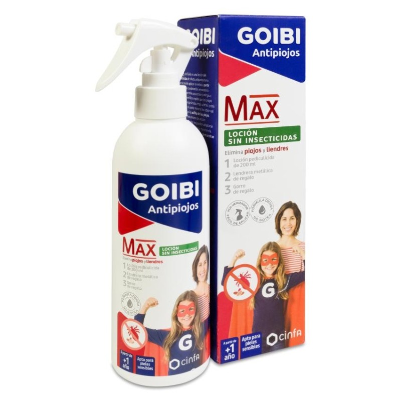 Goibi Antipiojos Max Loción 1 Envase 200 ml