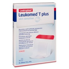 Apósito Estéril Adhesivo Leukomed T-plus Skin Sensitive 5 Unidades 10 x 8 cm