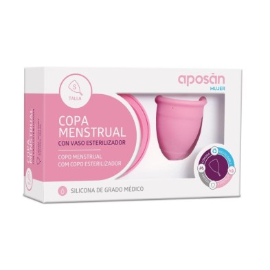 Aposán Copa Menstrual Talla S, 1 ud