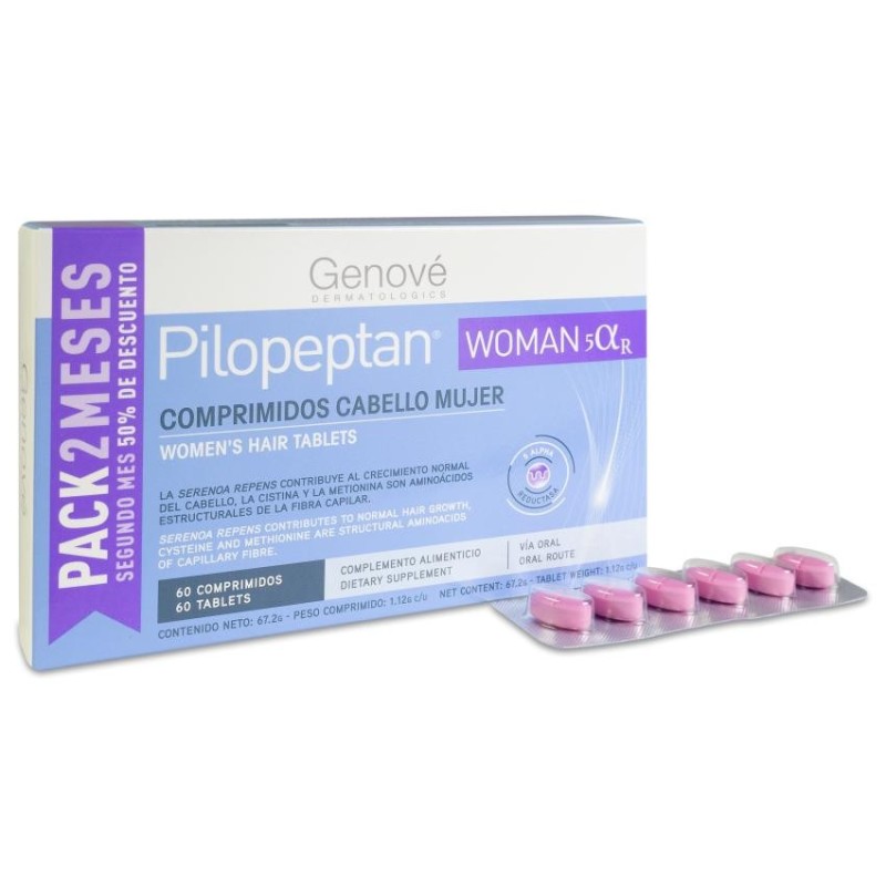 Pilopeptan Woman 5 Alfa R 60 Comprimidos
