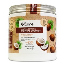 Farline Manteca Corporal Tropical Coconut 1 Tarro 250 ml