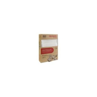 Aposán Bastoncillos de Papel Biodegradable, 200 uds