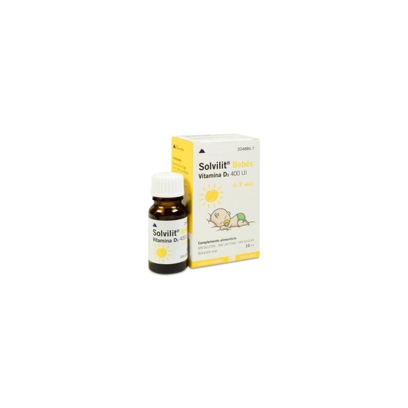 Solvilit Beb+s D3 400ui 10 ml