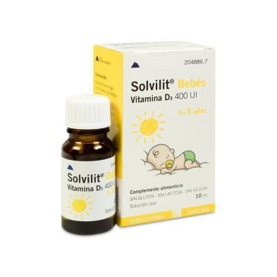 Solvilit Beb+s D3 400ui 10 ml