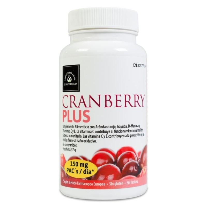 Cranberry Plus el Naturalista 60 Comprimidos