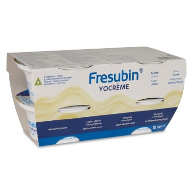 Fresubin Yocreme 4 Tarrinas 125 g Sabor Limón