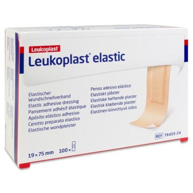 Leukoplast Elastic 100 Unidades 76 mm x 19 mm