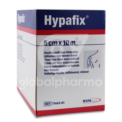 Hypafix Gasa Adhesiva para Fijacion de Apósitos 1 Unidad 10 m x 5 cm