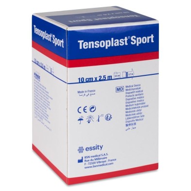 Venda Elastica Adhesiva Tensoplast Sport 1 Unidad 2,5 m x 10 cm