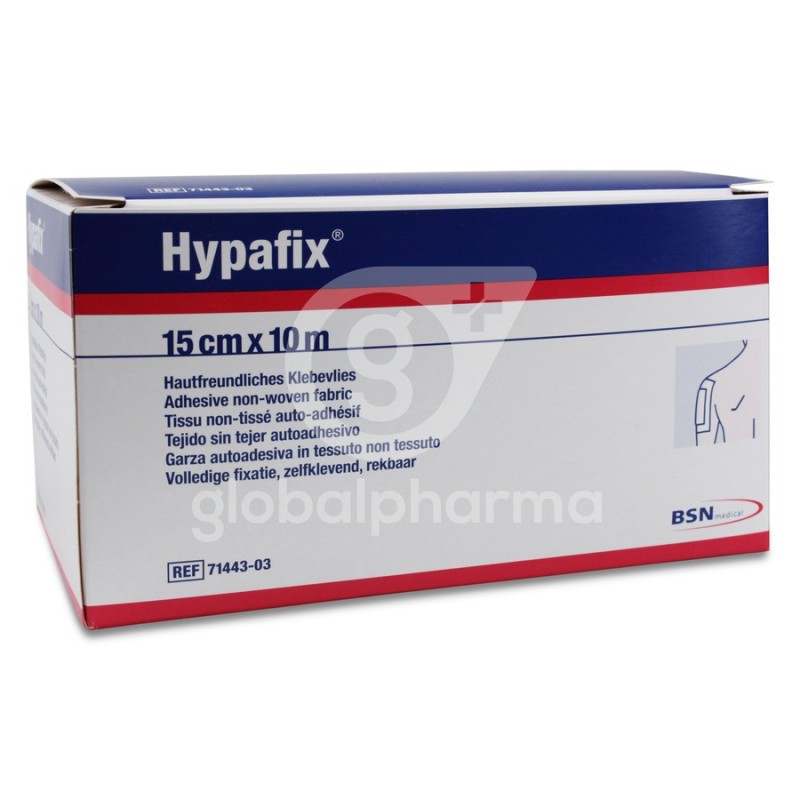Hypafix Gasa Adhesiva para Fijacion de Apósitos 1 Unidad 10 m x 15 cm