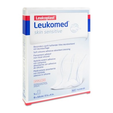 Apósito Estéril Adhesivo Leukomed Skin Sensitive 5 Unidades 10 x 8 cm