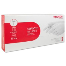 Guantes de Látex Aposan Botiquin 50 Unidades Talla l