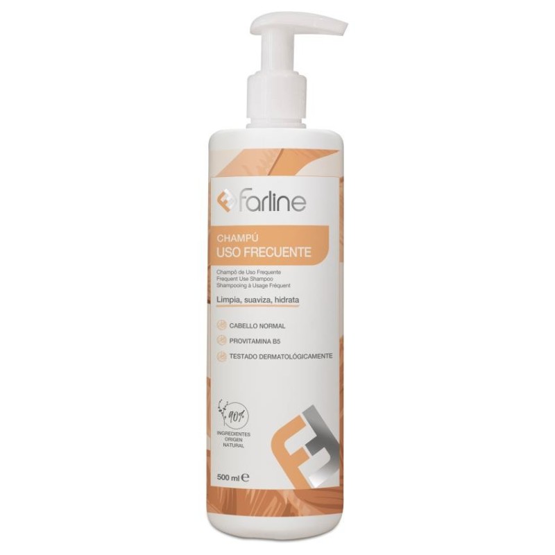 Farline Champú Uso Frecuente 1 Envase 500 ml
