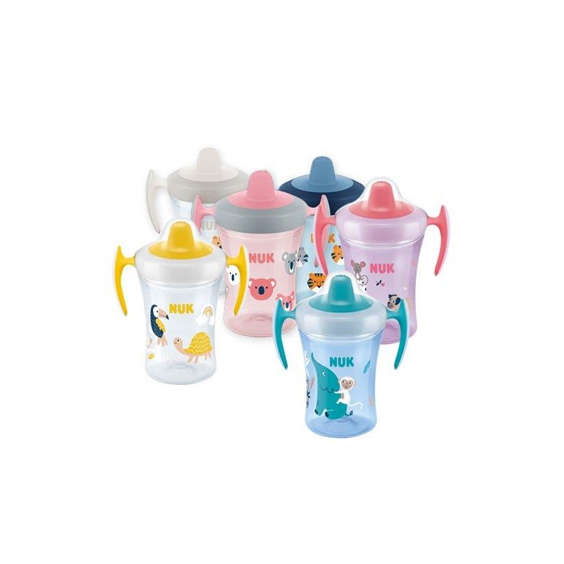 TAZA BEBEDOR MINI CUP 2 EN 1 NUK EASY LEARNING 220 ML 1 UNIDAD