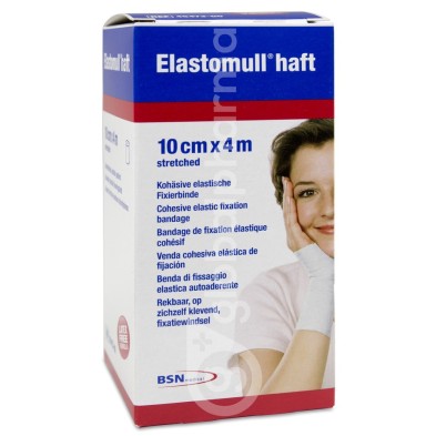 Venda Elastica Cohesiva Elastomull Haft 1 Unidad 4 m x 10 cm