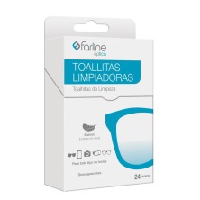 Farline Toallitas Limpiagafas 12 Toallitas