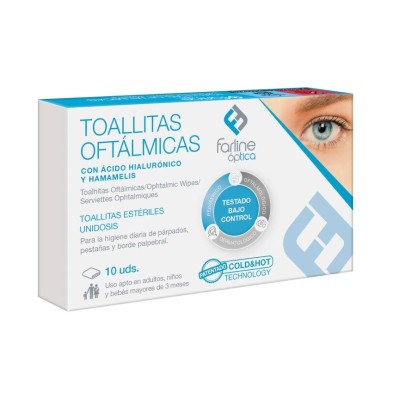 Farline Optica Toallitas Oftalmicas Ah Cold&hot 10 Unidades