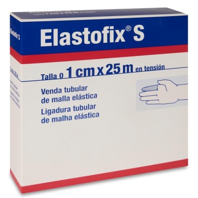 Venda Tubular Malla Elastica Elastofix S 1 Unidad 25 m x 1 cm Talla 0 Dedos