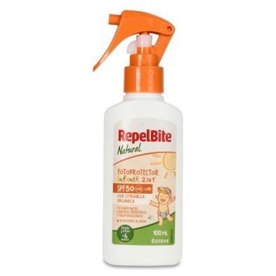 Repelbite Natural Fotoprotector Infantil SPF 50 1 Envase 100 ml