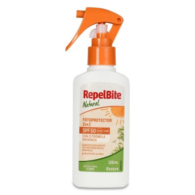 Repelbite Natural Fotoprotector SPF 50 1 Envase 100 ml