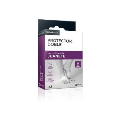 Protector Doble Juanete Farmalastic 2 Unidades Talla Única