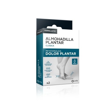 Almohadilla Plantar Farmalastic Clásica 2 Unidades Talla Única