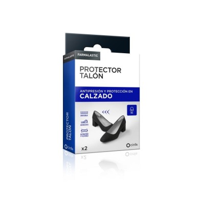 Protector Talón Farmalastic 2 Unidades Talla Única